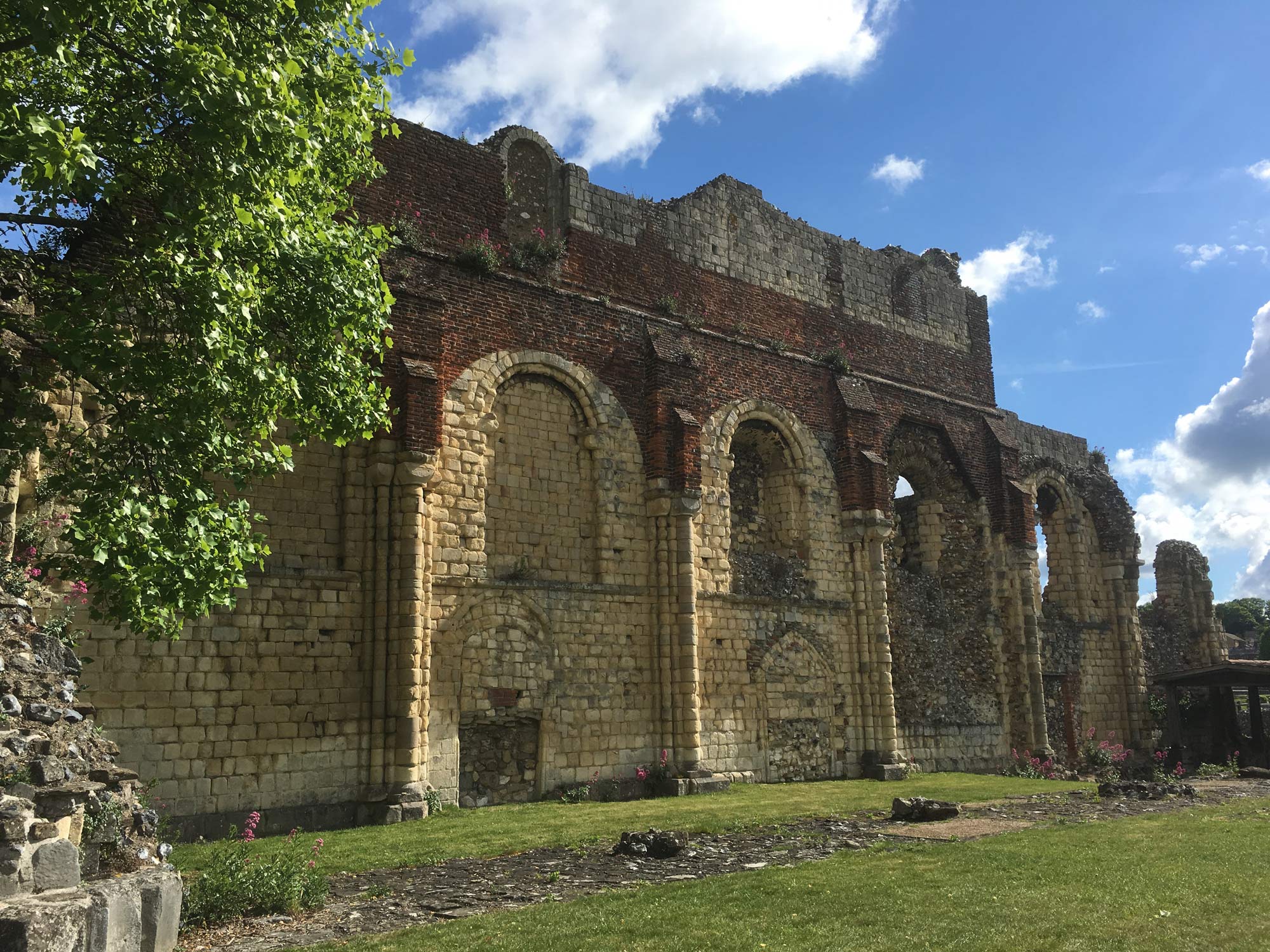 St Augustine’s Abbey remains